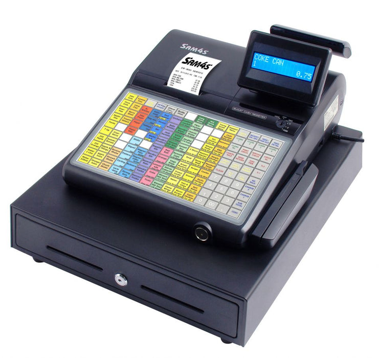 SAM4S ER-920 Electronic Cash Register Flat Keyboard Till