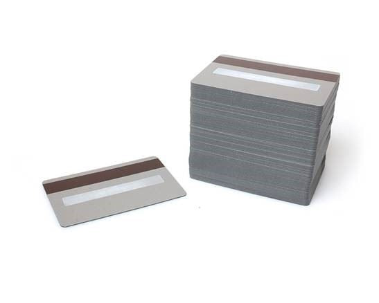 Coloured Plastic Cards with Hi-Co Magnetic Stripe & Signature Strip (Pack of 100)