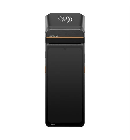 Sunmi V3 Mobile EPOS Terminal with Built-In Receipt Printer & NFC (UK Model) | Part Codes: P06100034 &  P06100058
