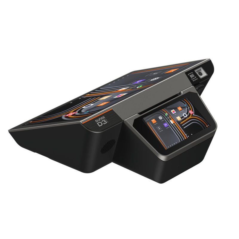 SUNMI D3 Mini Smart Desktop POS Terminal | All-in-One Compact Retail System with Built-in Scanner & NFC
