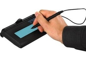 Topaz SigLite LCD 1x5 Backlit Signature Pad – High-Performance USB (T-LBK460-HSX-R)