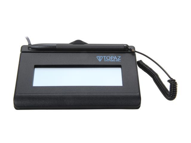 Topaz SigLite LCD 1x5 Backlit Signature Pad – High-Performance USB (T-LBK460-HSX-R)