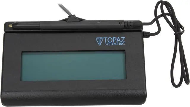 Topaz KioskGem LCD 1x5 HID USB Backlit Signature Pad (T-LBK462-KAHSB-R)
