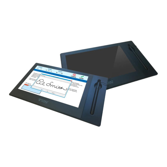 Topaz GemView 10 Multi-Touch eSign Tablet Display (TD-LBK101VT-USB-R)