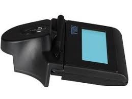 Topaz IDGem LCD 1x5 Backlit Signature Pad with Fingerprint Scanner (TF-LBK464-HSB-R)