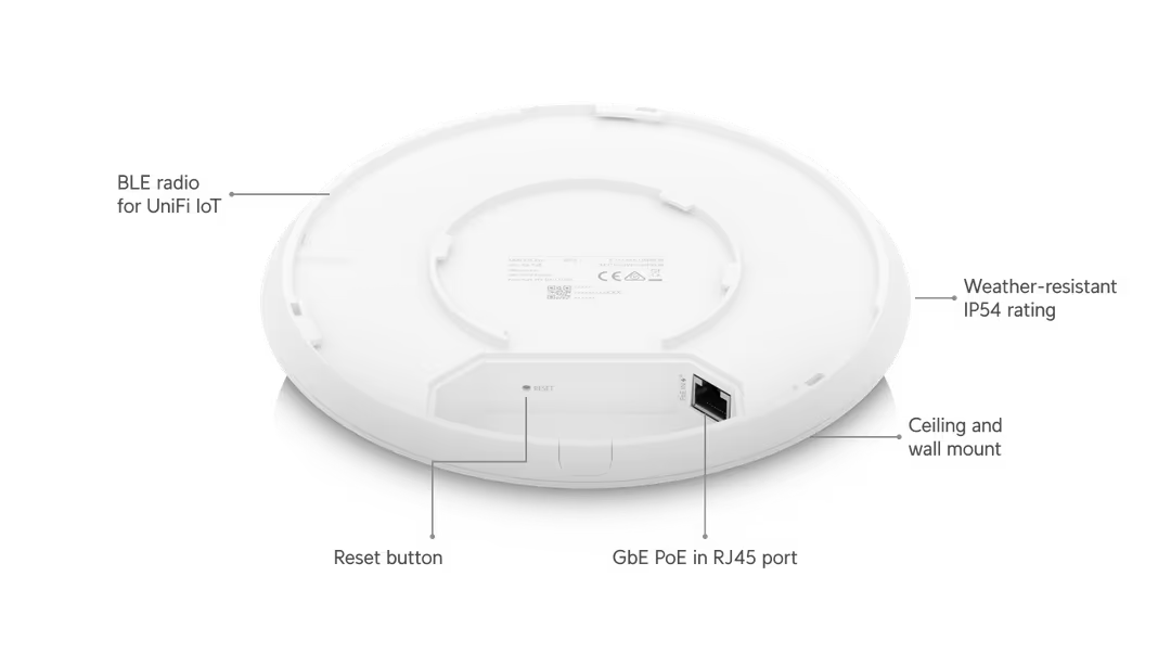 Ubiquiti UniFi U6 Pro | Dual-Band Wi-Fi 6 Access Point