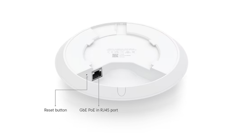Ubiquiti UniFi U6+ Access Point | Compact Dual-Band Wi-Fi 6 AP