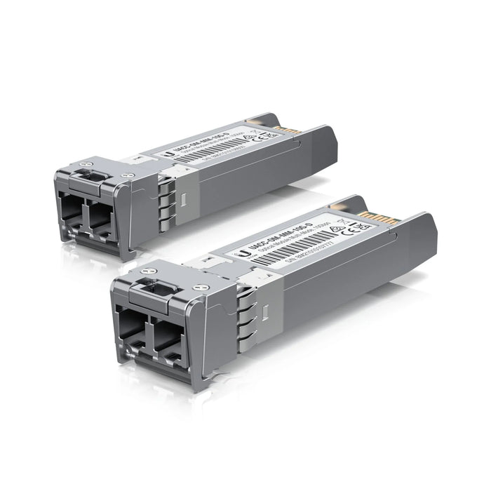 Ubiquiti UniFi 10G Multi-Mode Optical SFP+ Module 2-Pack (UACC-OM-MM-10G-D-2)