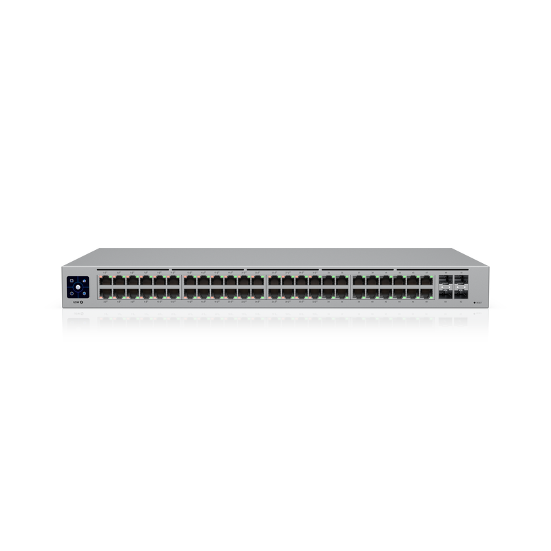 Ubiquiti UniFi 48 PoE Switch | 48-Port Gigabit Rackmount Switch