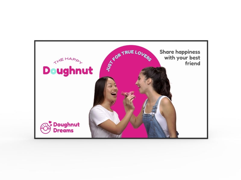 Allsee 32", 43", 50", 55" and 98" Vibrant Professional 4K Advertising Displays