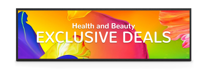 Allsee WS28HD8-B 28" High-Brightness Ultra-Wide Stretched Display