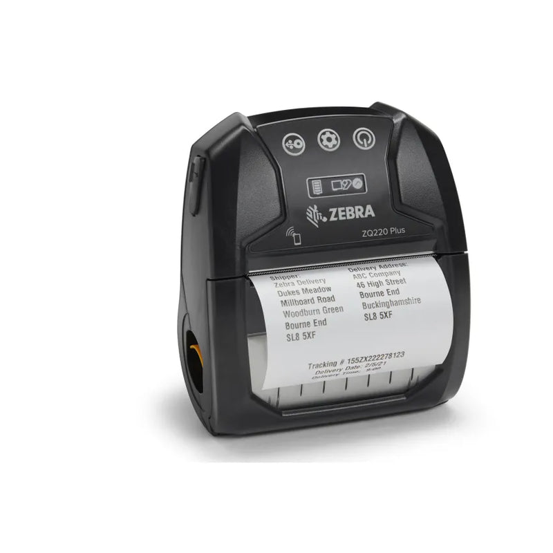 Zebra ZQ220 Mobile Direct Thermal Printer (Bluetooth, USB, Outdoor Use)