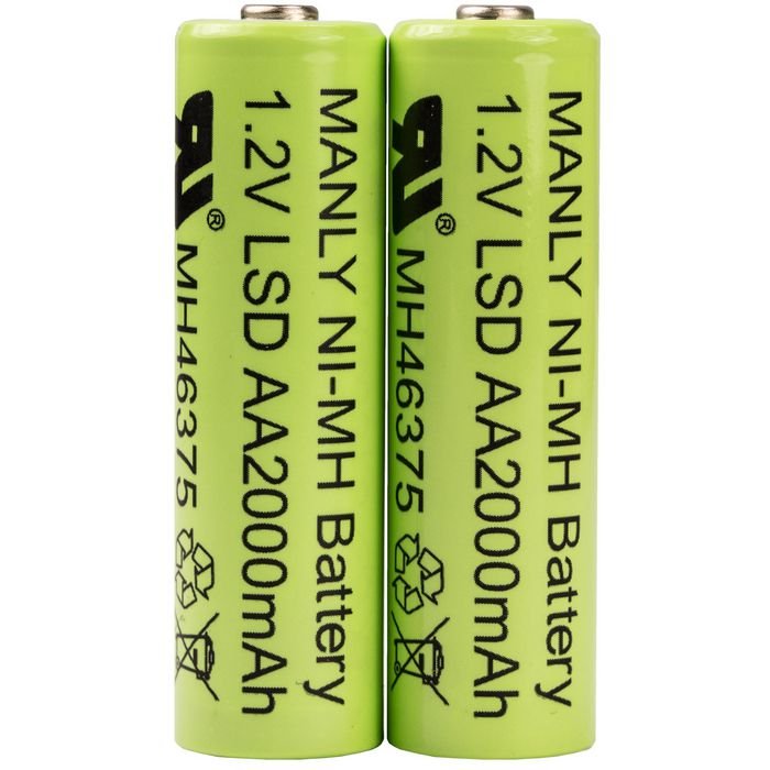 Socket Mobile AA NiMH Replacement Batteries for SocketScan 700 Series (1 Pair)
