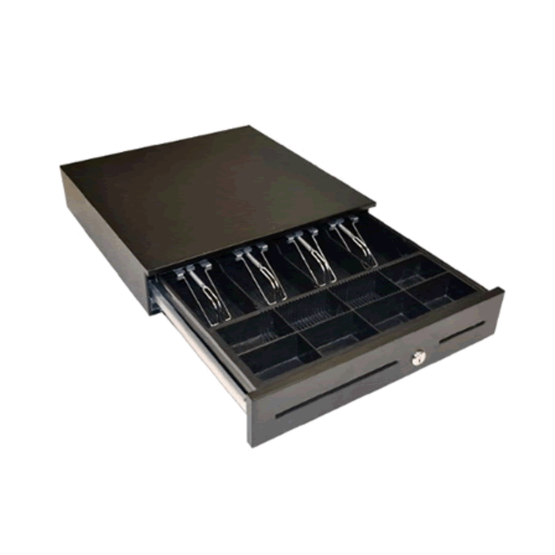 APG ECD410 Cash Drawer: High-Capacity Front Opening POS Till for UK Retail