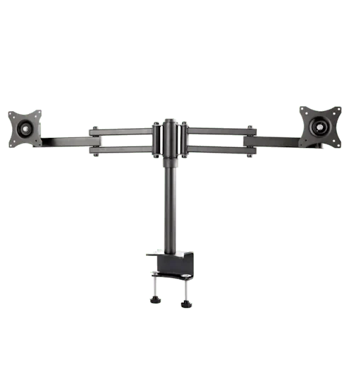 Edbak Desktop Double Arm Mount for Two 19″-27″ Screens
