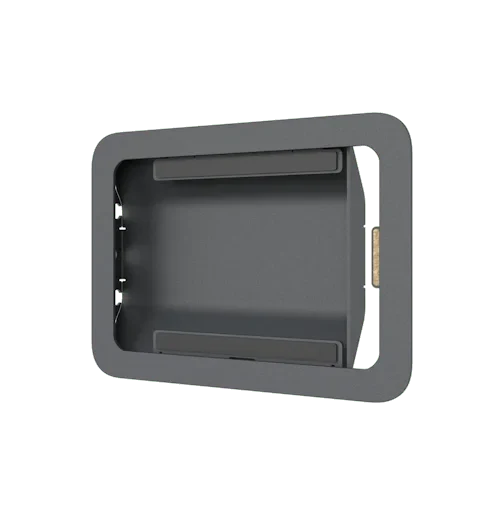 Heckler H663-BG Side Mount with PoE Kit for iPad Mini (6th Gen) | Black Grey