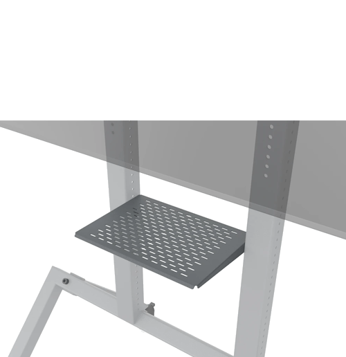 Heckler Design H709-BG Control Shelf for AV Cart