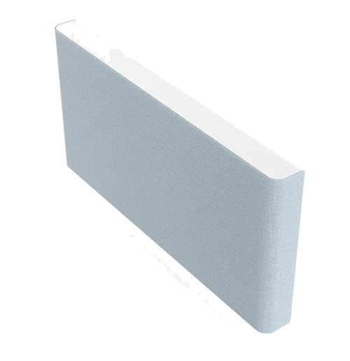 Heckler H735 AV Credenza 4U | Lockable, Fabric-Wrapped Video Conferencing Storage