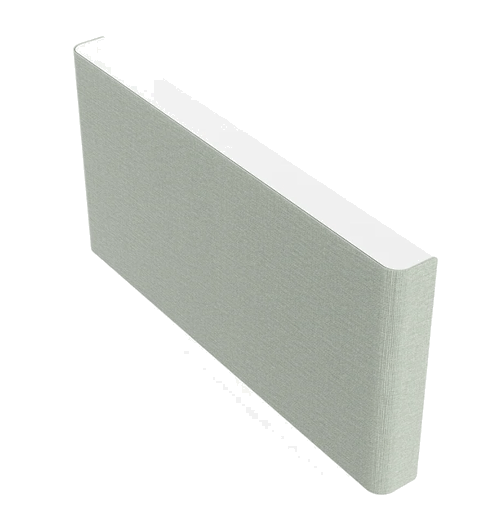 Heckler H735 AV Credenza 4U | Lockable, Fabric-Wrapped Video Conferencing Storage