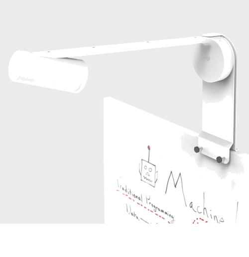 Heckler Design H876-WT Whiteboard Mount for Logitech Scribe