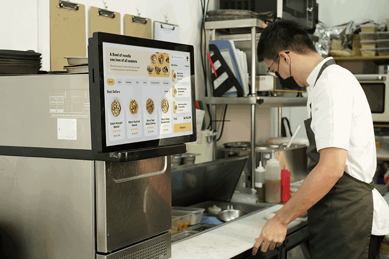 iMin K1 KDS Series | 15.6" & 21.5" Kitchen Display Systems