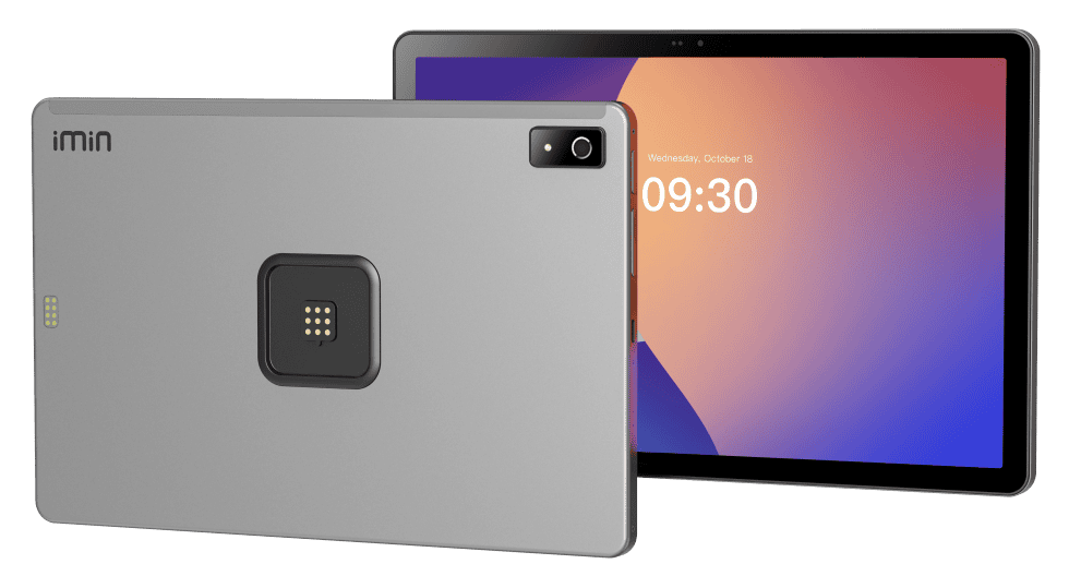 iMin Falcon 2 MAX Tablet POS (12.6" FHD) | Integrated Scanner | High-Performance Android 13 Retail