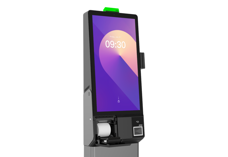 iMin Heron 1 | 23.8" Self-Service Kiosk | Android 15 & GMS Certified