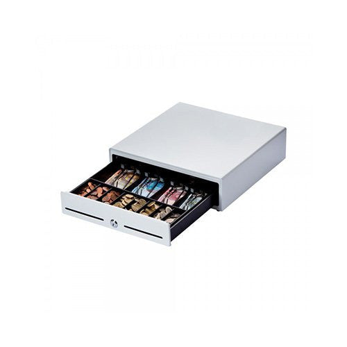 Metapace K-2 Cash Drawer | Heavy Duty POS Till Drawer | Black (META-k2s) & White (META-k2w)