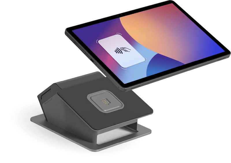 iMin Falcon 2 MAX Tablet POS (12.6" FHD) | Integrated Scanner | High-Performance Android 13 Retail