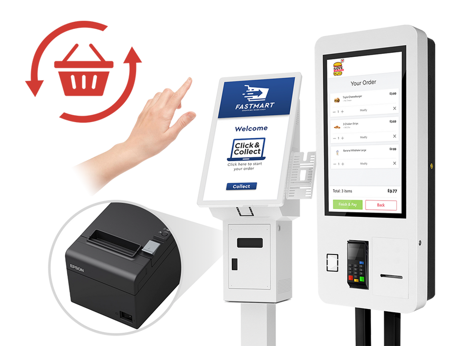 Allsee PCAP Self-Service Kiosks | SO-Series (22" & 27")