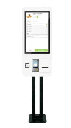 Allsee Floor Stand for 27" Self-Service Kiosks | ASO27C
