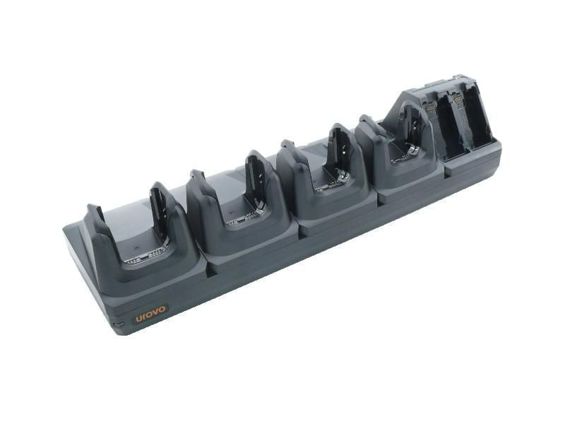 Urovo RT40 4-Slot Device & 4-Slot Battery Multi-Bay Charging Cradle
