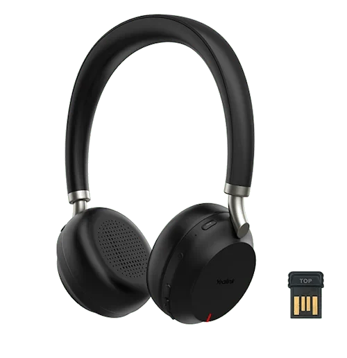 Yealink BH72 LITE Dual Ear Teams Approved Bluetooth Headset - Black