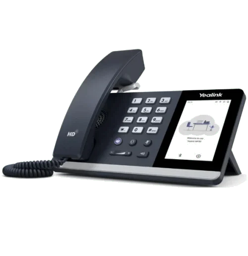 Yealink MP50 USB Android smart media phone handset for Microsoft Teams.