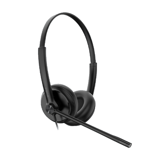 Yealink YHS34 Dual Ear Soft Leather Headset