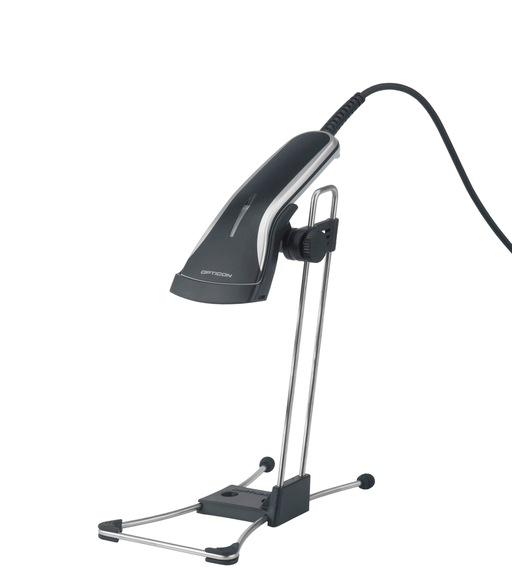 Opticon OPR-2001Z 1D Black with USB connection with Stand - Pos-Hardware Ltd