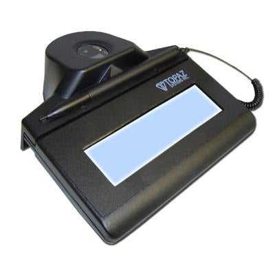 Topaz TF-LBK463-HSB-R IDGemLite Backlit LCD 1x5 HID USB with Biometric(Fingerprint authentication) - Pos-Hardware Ltd