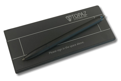 Topaz SignatureGem 1x5 Serial T-S261-PLB-R Signature Pad