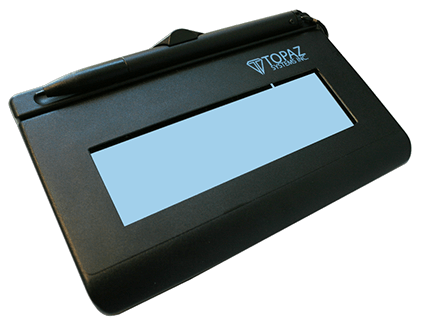 Topaz T-LBK462-B-R SignatureGem LCD 1x5 HID Serial - Pos-Hardware Ltd