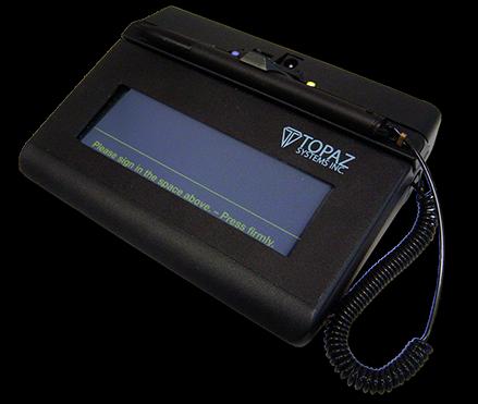 Topaz Bluetooth Signature Pad T-S460-BT2-R - Pos-Hardware Ltd